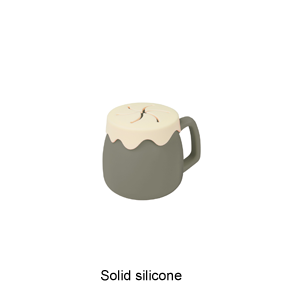 Solid silicone