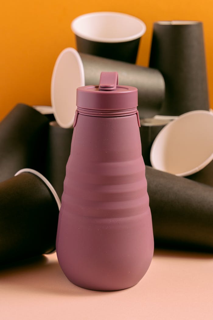 mikonsupply silicone water bottle